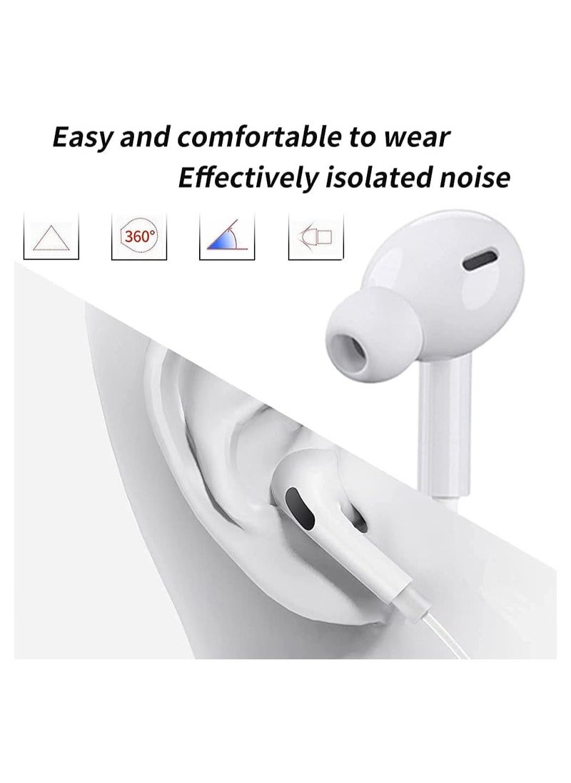 ELTRAZONE - Earbuds/Headphone with Lightning Connector(Built-in Microphone & Volume Control) in-Ear Stereo Headphones Headset Compatible with iPhone 12/SE/11/X/8 7-All iOS System[Apple MFi Certified]Plug and play - Image 1