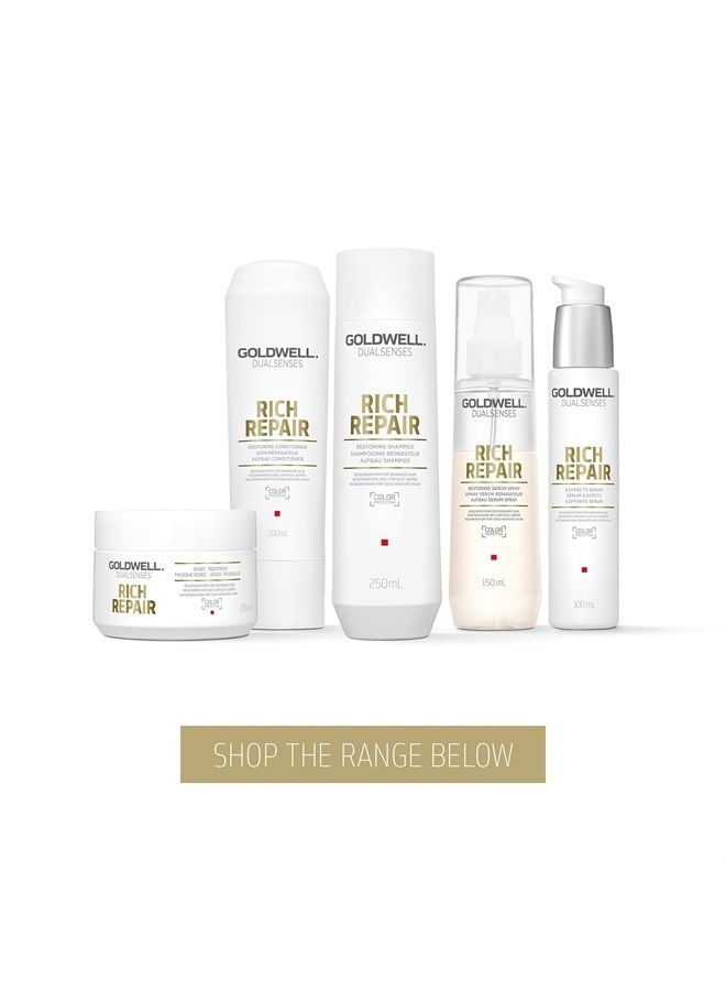 Goldwell Dualsenses Rich Repair Restoring Conditioner, 6.76 Fl Oz - Image 5