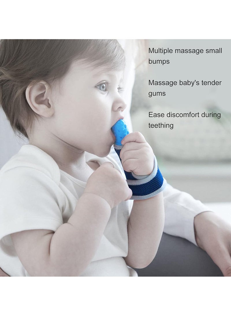 Baby Teething Mittens Stop Thumb Sucking for Children Protector Breathable Finger Sucking Stop Guard for Children Toddler - Image 3