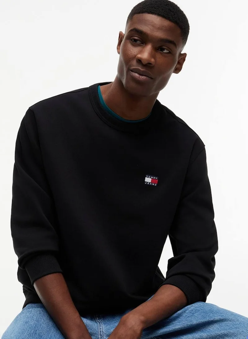 Tommy Jeans Tommy Badge Crew Neck Sweatshirt