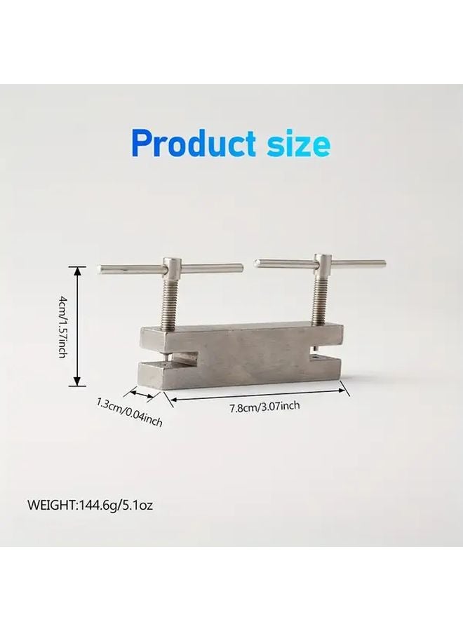Vintage Hole Punch Tool For Aluminum Copper Leather Jewelry Making With 1 5mm And 2mm Punch Heads - Image 4
