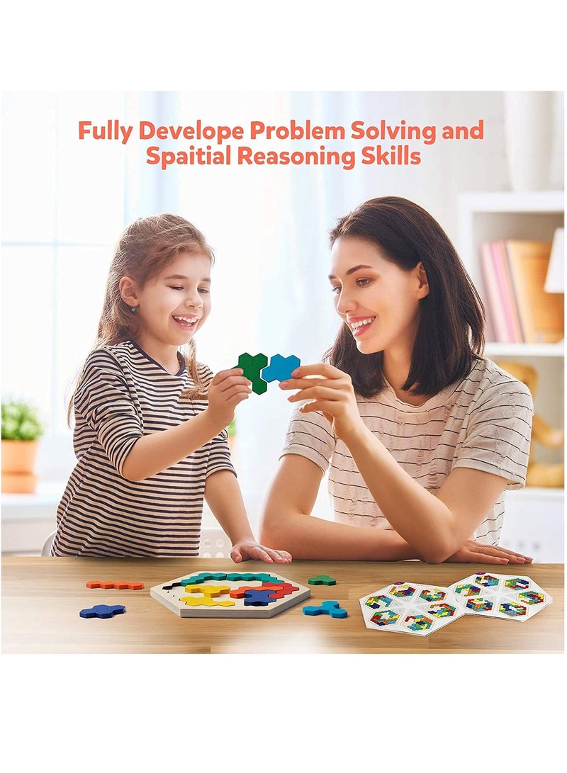 ألغاز خشبية للأطفال لعبة مونتيسوري - Image 5