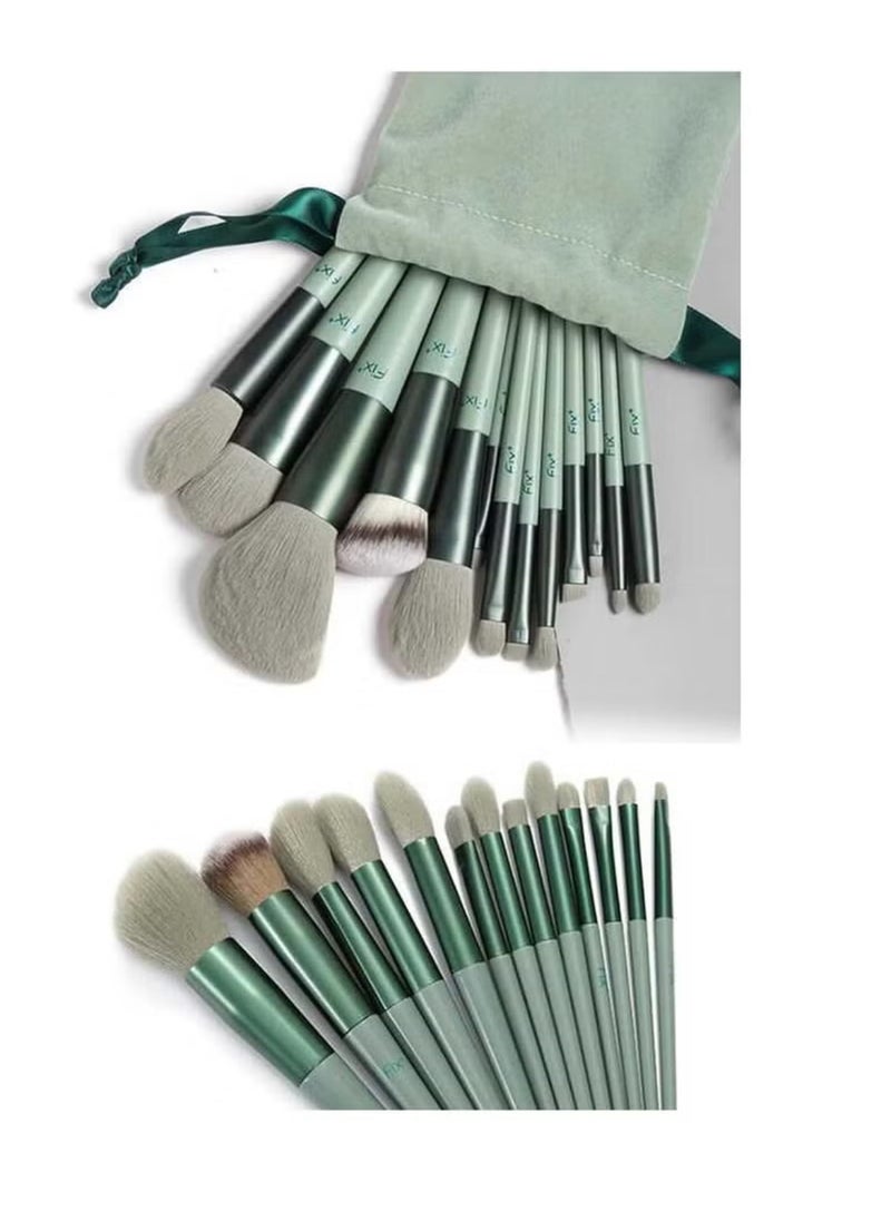Fix - 13-Piece Professional Makeup Brush Set Multicolour - Image 1