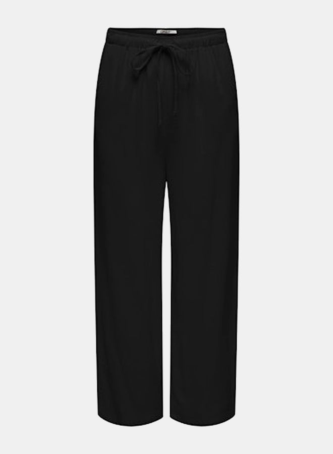 ONLY ONLY Womens Siesta Pull-Up Linen Pant  - Image 5
