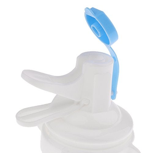 Ashu Supply Water Dispenser Valve Spigot for 55mm Crown Top Drinking Bottle Reusable Water Jug Cap Faucet - Includes Lid Dirt Cover - Image 4