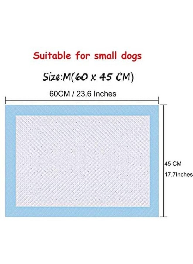 وسادات التبول والتبول لتدريب الكلاب مع سطح سريع الجفاف ولب ماص مناسب لجميع سلالات الجراء والكلاب والقطط - (عبوة من 25 قطعة) الحجم - 60 طول × 45 ارتفاع - كبير جدًا - Image 3