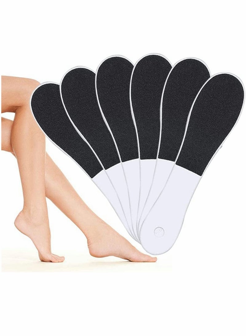 SYOSI 4 Pcs Double-Sided Foot File, Callus Remover Dead Skin and Double-Sided Foot Scrubber Foot Files Kit Heel Scraper Foot Scrub Care Tool to Remove Rough Cracked Corns Smoothing Hard Skin  - Image 1