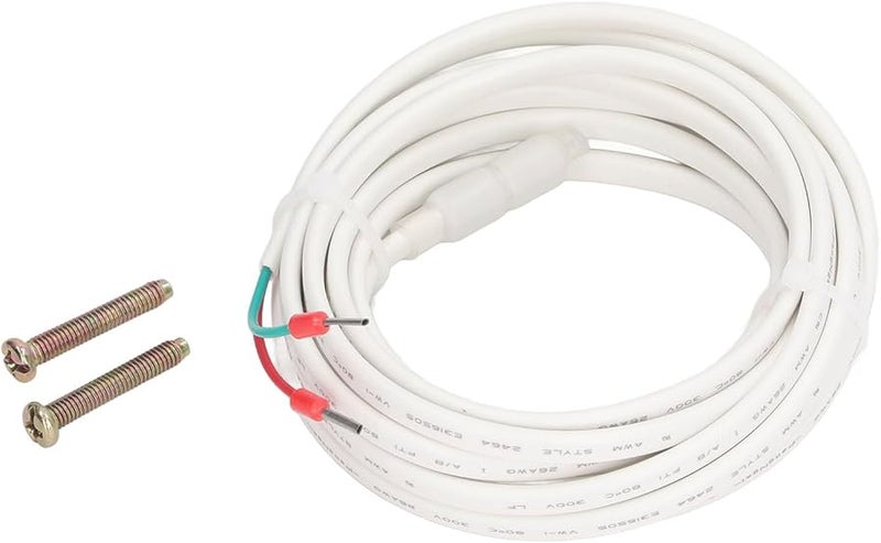 منظم الحرارة الرقمي القابل للبرمجة بشاشة LCD ذكية بيضاء للمنزل والمكتب والفندق، يعمل بجهد 90V إلى 240V لمكيفات الهواء - Image 3