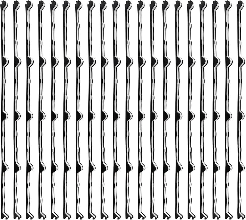 Sthovd 9 in Inside Classic Rib Profile Foam Closure Strips for Metal Roofing R Panels - 3 FT Long (20 Pcs) - Image 1