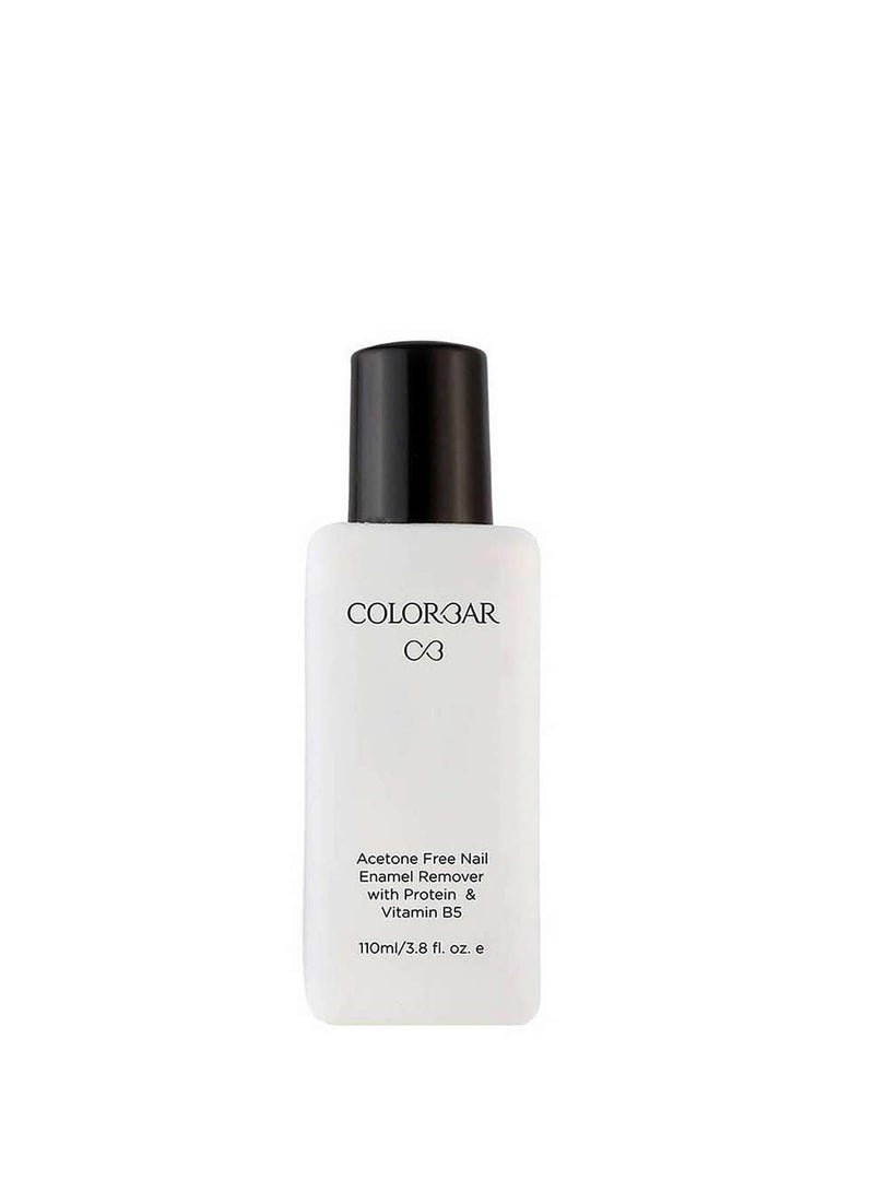 Colorbar Nail Polish Remover, 110ml | Nourishes nail | Acetone free | Infused with Vitamon B-5 | Gentle Nail Paint Remover - Image 1