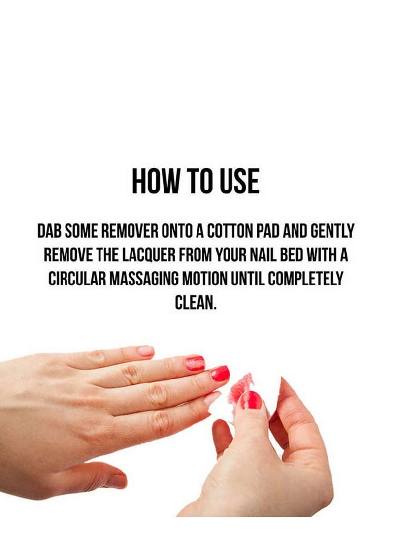 Colorbar Nail Polish Remover, 110ml | Nourishes nail | Acetone free | Infused with Vitamon B-5 | Gentle Nail Paint Remover - Image 3