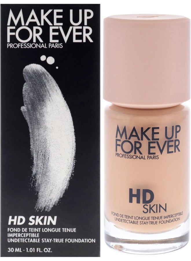 Make Up For Ever Hd Skin Foundation 2Y36 Warm Honey 30ml