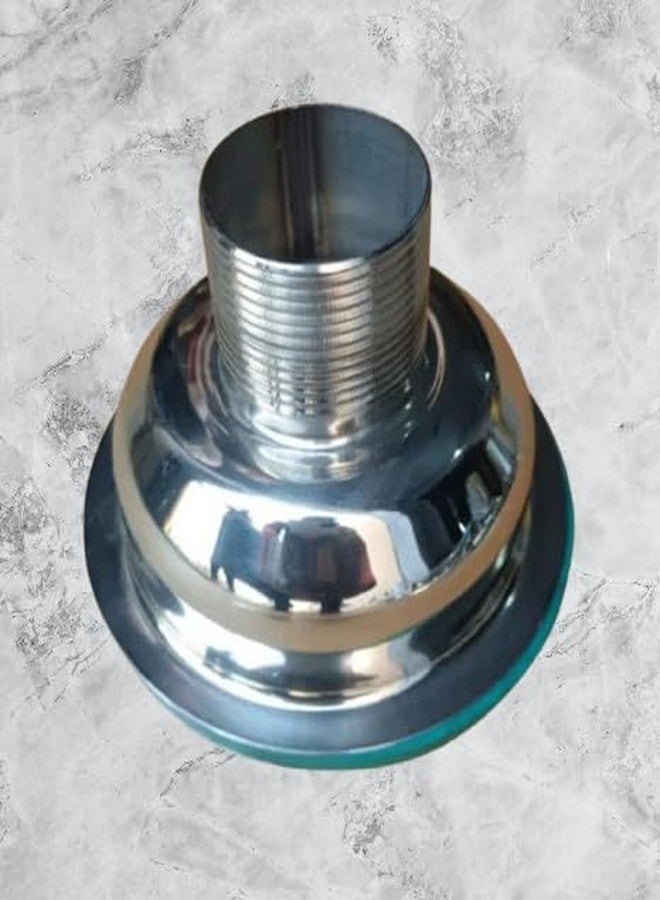 JAGGER JAG342 Round Stainless Steel Kitchen Sink Coupling for Kitchen Sink (4.5 Inches) | Rust-Free, Corrosion-Resistant | Silver (Stainless Steel Coupling [ Round ]) - Image 3