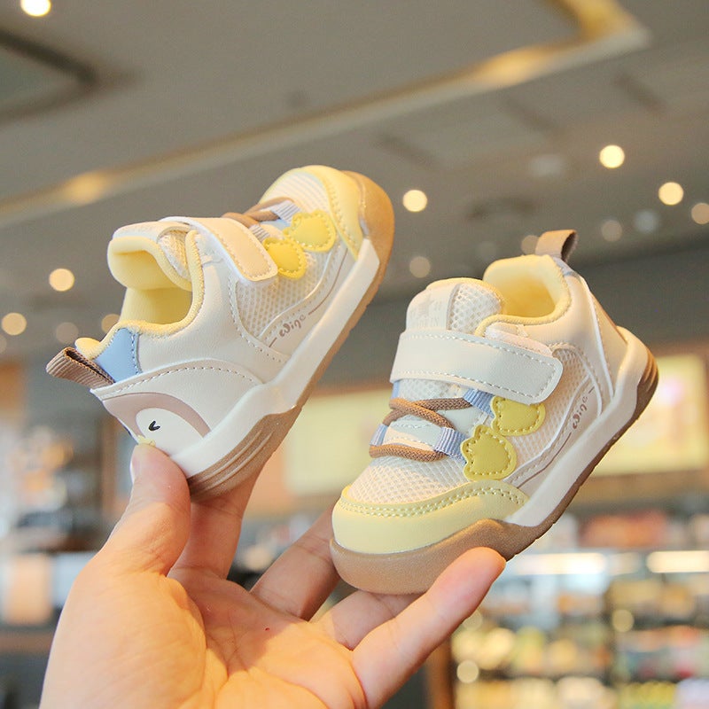 Mesh Sneakers Lightweight Flexible Sole Walking Shoes For Kids Indoor And Outdoor Activities - Image 1