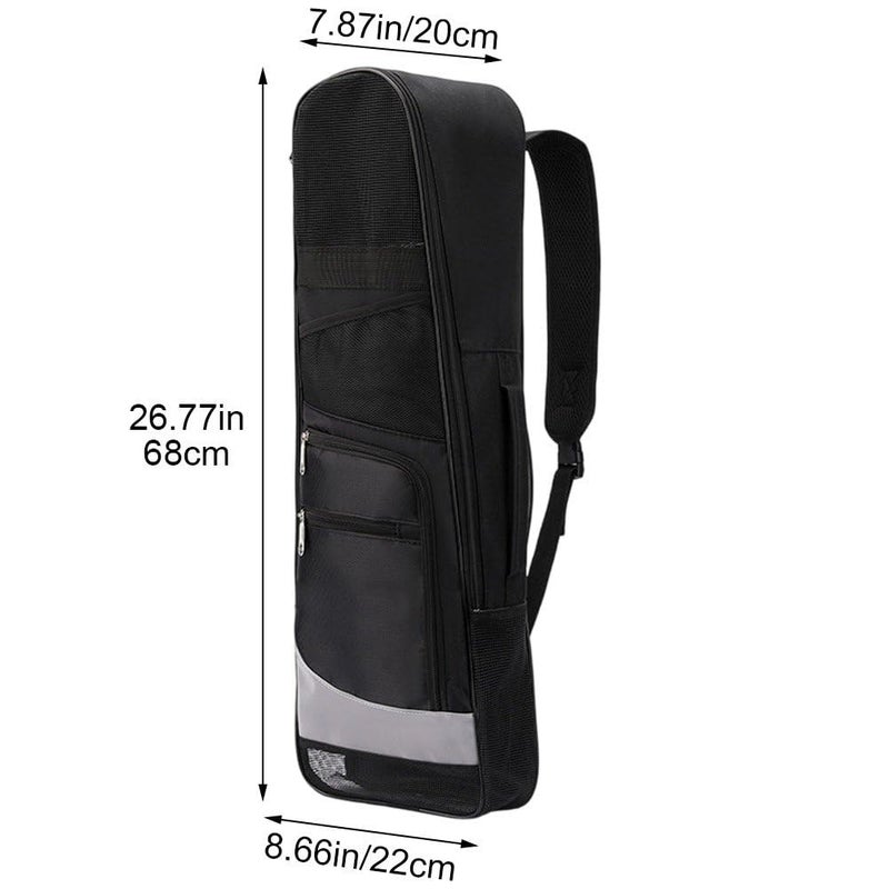 Fopytu Snorkeling Diving Gear Bag with Shoulder Strap - Fits Fins, Snorkel, Mask - Polyester Mesh, Large Capacity, for Diving and Swimming - Image 3