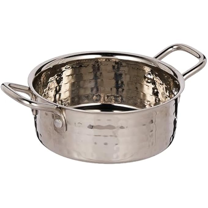 كيدج 1 وعاء صلصة ثقيل من الفولاذ المقاوم للصدأ سعة 400 مل مقاس 1175 سم × 45 سم - Image 1