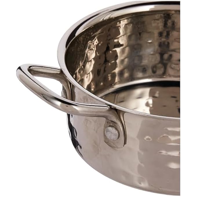 كيدج 1 وعاء صلصة ثقيل من الفولاذ المقاوم للصدأ سعة 400 مل مقاس 1175 سم × 45 سم - Image 5