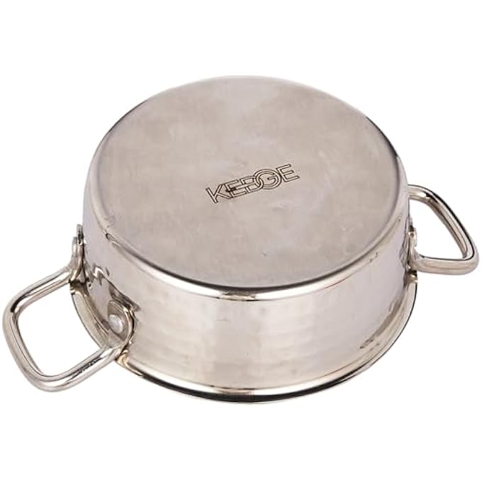 كيدج 1 وعاء صلصة ثقيل من الفولاذ المقاوم للصدأ سعة 400 مل مقاس 1175 سم × 45 سم - Image 4