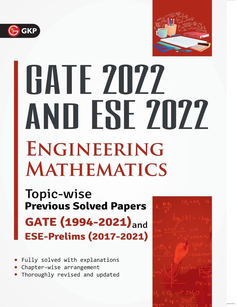 GATE 2022 & ESE Prelim 2022 - Engineering Mathematics - Topic-wise Previous Solved Papers  - Image 1