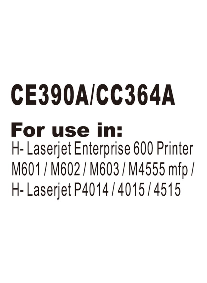 Toner Cartridge CE390A (90A) Compatible with HP Laserjet 600 M601 / M602 / M603 / M4555