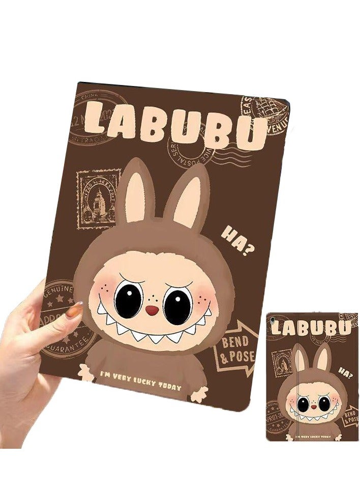 Compatible with iPad mini 6/7 8.3-inch - Labubu Cartoon Silicone Case | Cute Protective Cover