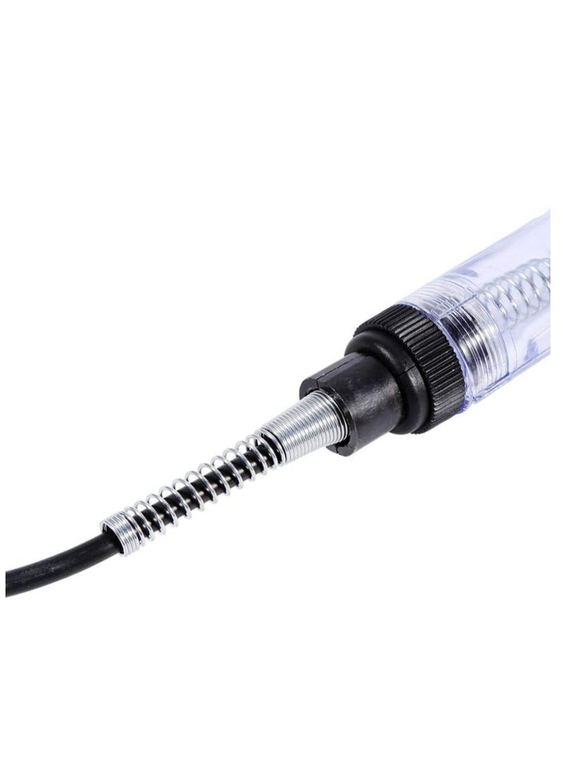 Generic Electrical Car Circuit Tester Professional Auto Voltage Continuity Test Automotive Electrical Volt Light Tester Probe Pen with Sharp Steel Probe and Long Spring Wire for Car Boat Trailers Motorcycles  - Image 5