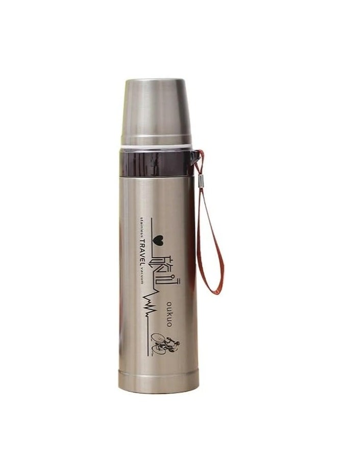 Spaceshoop Thermal Cup Large Capacity Insulation Cup Cycling Bottle for Travel  - Image 1