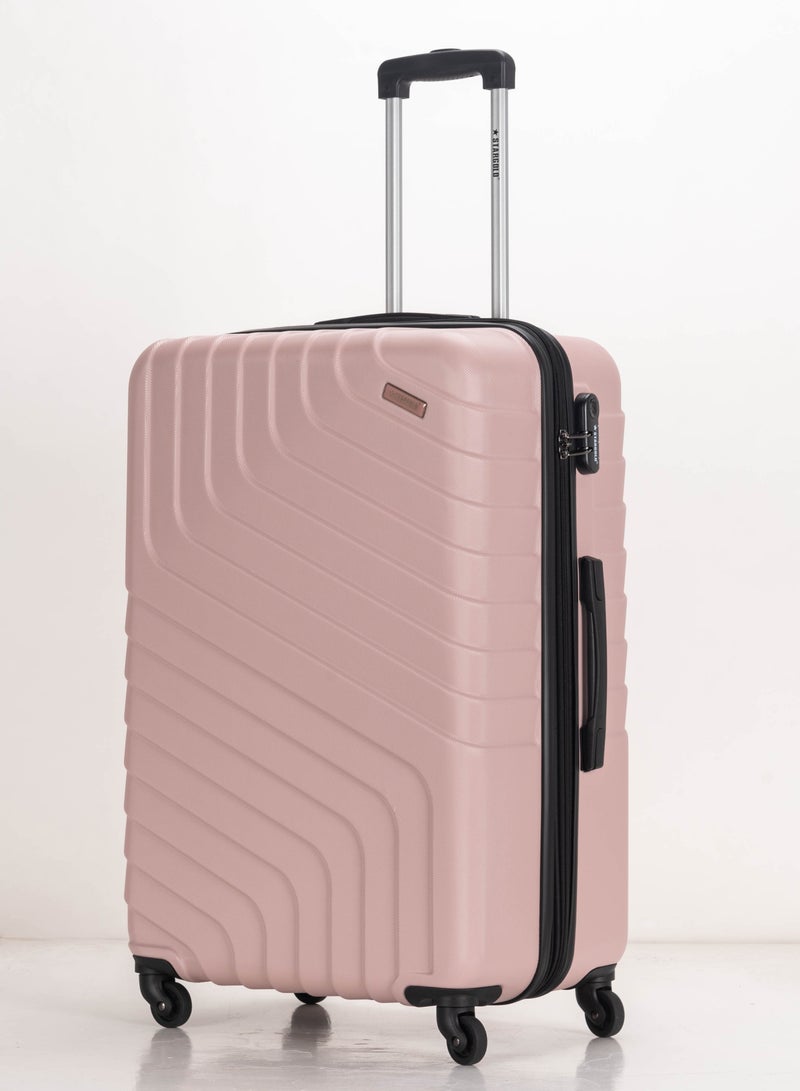 ستارجولد 4 عبوات من عربة أمتعة مقفلة ذات رقم دوار للجانب الصلب - Image 2