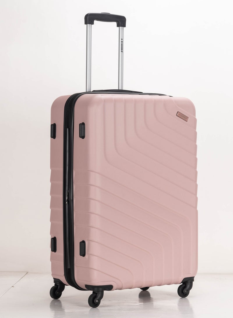 ستارجولد 4 عبوات من عربة أمتعة مقفلة ذات رقم دوار للجانب الصلب - Image 3