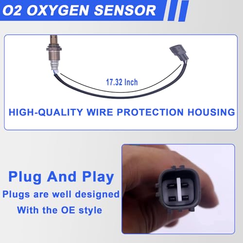 HHGKPVX Upstream O2 Oxygen Sensor 234-9041 Compatible with Toyota 2003-2011 Camry 2001-2003 Highlander 2004-2008 Rav4 Solara Lexus 2007-2011 RX350 2010 RX450h 2007 ES350# 89467-06030 - Image 4