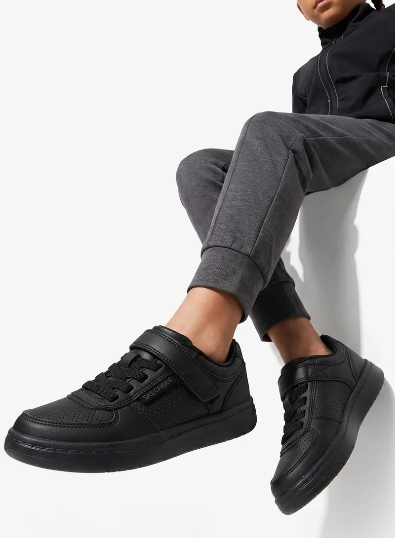 Skechers BLACK SYNTHETIC/ BLACK TRIM Kids Quick Street Lite for Men | Best Price UAE