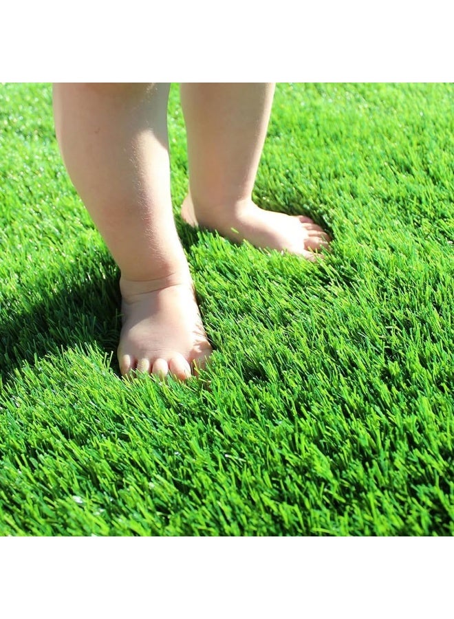 HOCC Artificial Grass Carpet 100CM x 84CM – Fake Grass Mat for Home Garden Balcony Pet Area Indoor Outdoor Lawn Rug Turf Carpet - Image 2