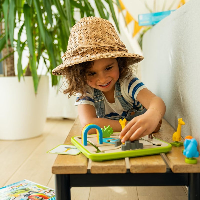 SmartGames Safari Park Jr. Preschool Puzzle Game with 60 Challenges for Ages 3 and Up - Image 2