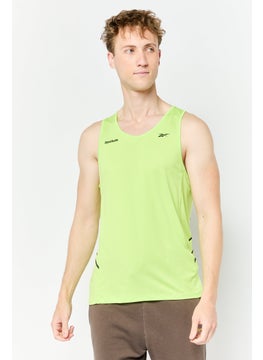 Reebok Men Sportswear Fit Sleeveless Training Tank Top, Lime  - Image 1