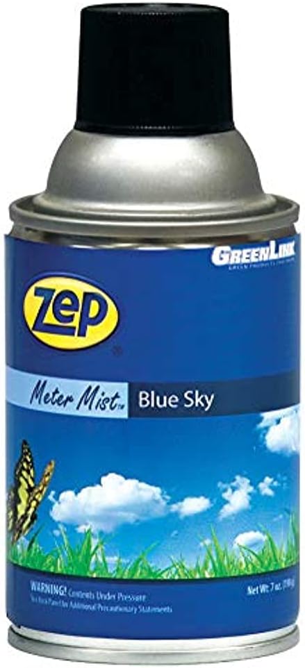 Zep Zep Metered Mist Automatic Aerosol Dispenser Refill Blue Sky  65 Ounce Case of 12 336201  Air Freshener Refills Last 30 Days and Neutralizes Tough Odors  - Image 2