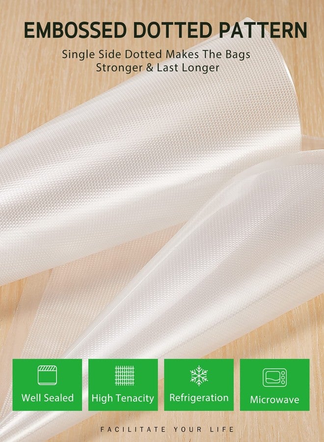 Syntus 200 Count Vacuum Sealer Bags Pint 6 x 10 inch for Seal a Meal, Commercial Grade BPA Free Heavy Duty Precut Seal Bags, Food Vac Bags for Storage, Meal Prep or Sous Vide - Image 2