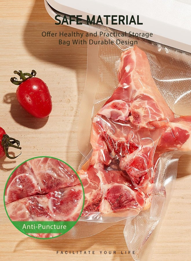 Syntus 200 Count Vacuum Sealer Bags Pint 6 x 10 inch for Seal a Meal, Commercial Grade BPA Free Heavy Duty Precut Seal Bags, Food Vac Bags for Storage, Meal Prep or Sous Vide - Image 5