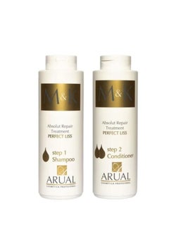 M&K M&K Shampoo and Conditioner Hair Care After Protein and Keratin 400 ml 