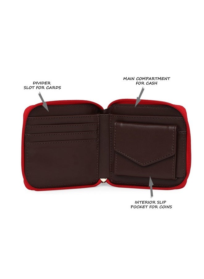 Lavie Lavie Women's Small Zip Around Wallet | Ladies Purse Handbag  - Image 5
