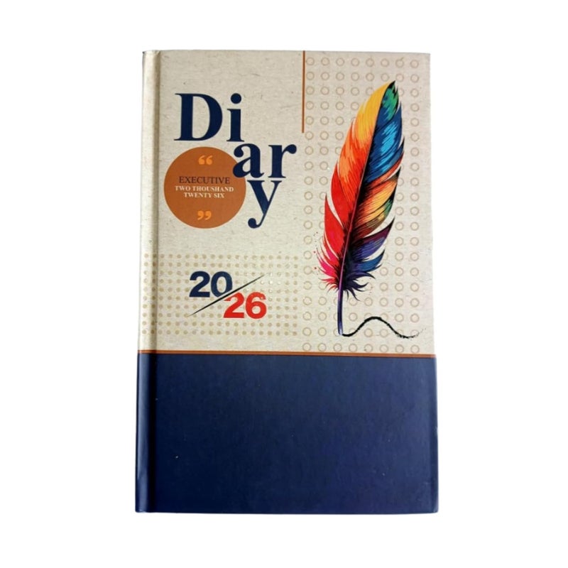 TULMAN 2026 Diary Hardcover Design Everyday Notebooks (22x14 cm), Best for Study Planner, Personal Journal, Business Planning & Stationery Lovers - creamy beige - Image 1