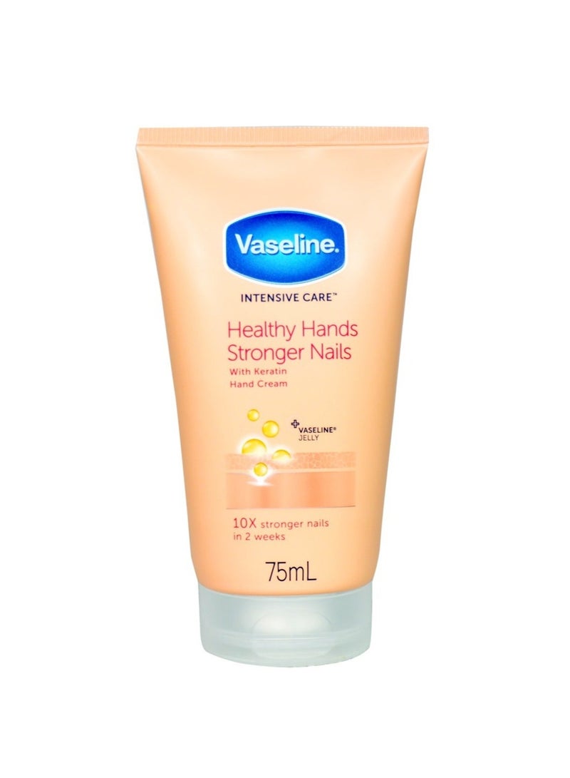 Vaseline Intensive Care Healthy Hand Stronger Nails Lotion 75ml