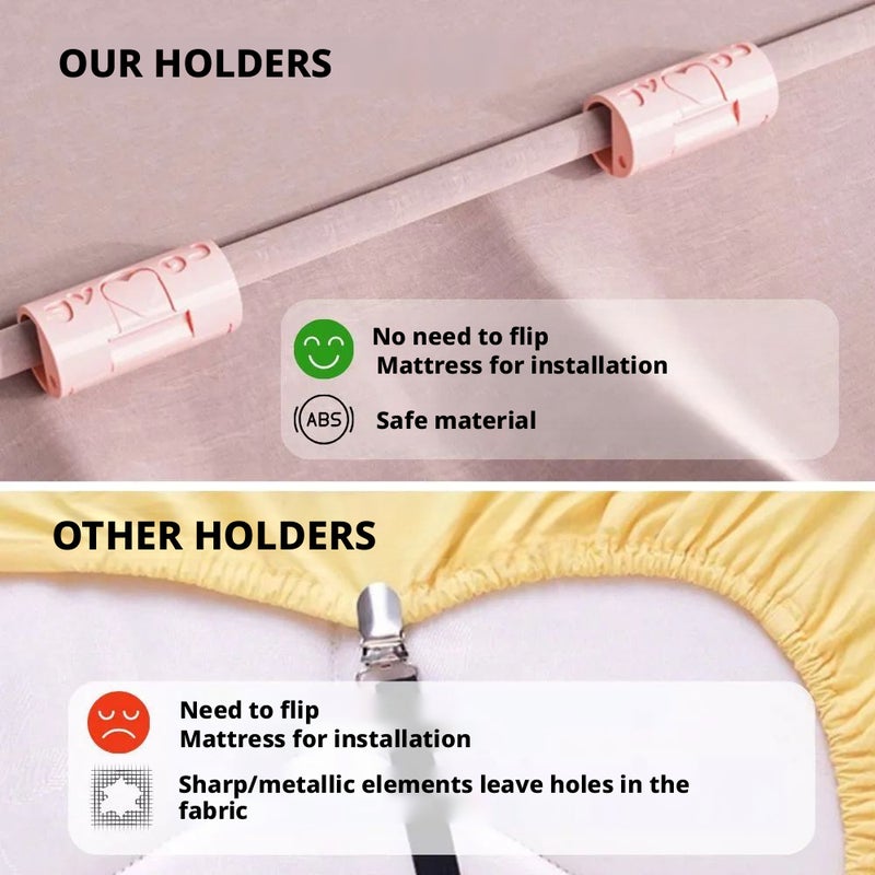 Universal Sheet Fastener Clips for Bed, Mattress, Sofa - Image 3
