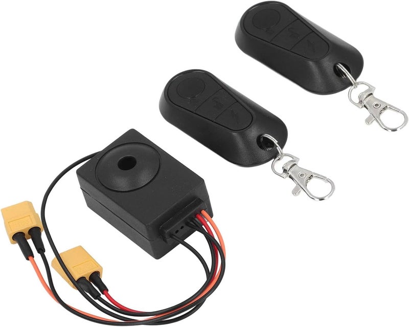 SUNGOOYUE Bike Alarm with 2 Remotes, 6 Surround Horn Anti Theft Security Alarm System, with Flameout Function for Electric Bike Scooter XT60 Output Port - Image 2