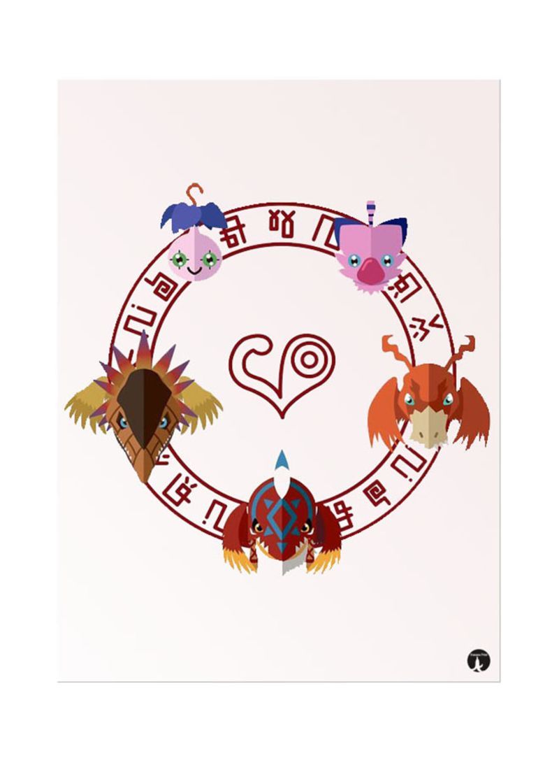 RKN The Anime Digimon Mouse Pad Pink