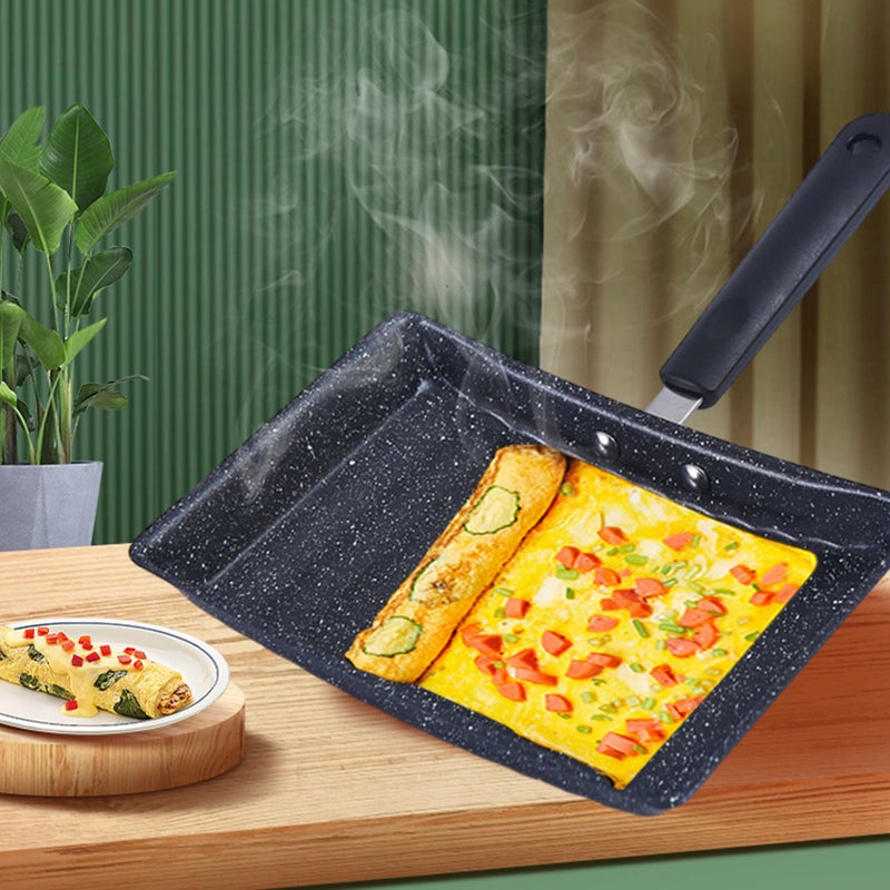 Nonstick Grill Pan Versatile Griddle Cooking Pan Skillet Indoor Outdoor Grilling Skillet - Image 4