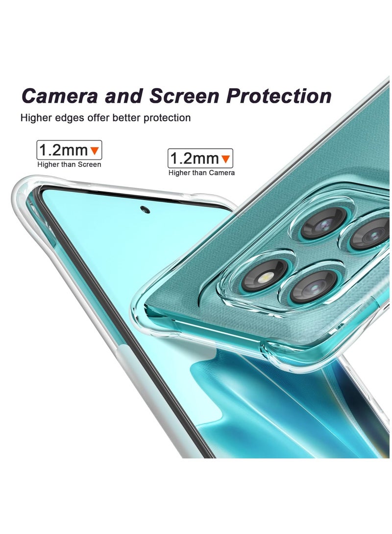 Phone Case For Motorola Edge 60 Fusion 5G Crystal Clear Ultra Slim Anti Scratch Shockproof Protective TPU Back Cover - Image 3