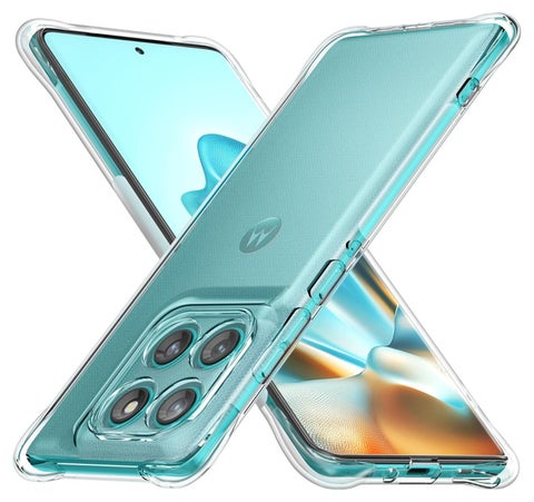 Phone Case For Motorola Edge 60 Fusion 5G Crystal Clear Ultra Slim Anti Scratch Shockproof Protective TPU Back Cover