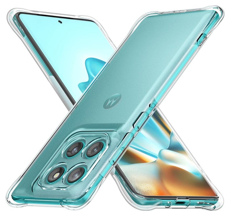 Phone Case For Motorola Edge 60 Fusion 5G Crystal Clear Ultra Slim Anti Scratch Shockproof Protective TPU Back Cover - Image 1