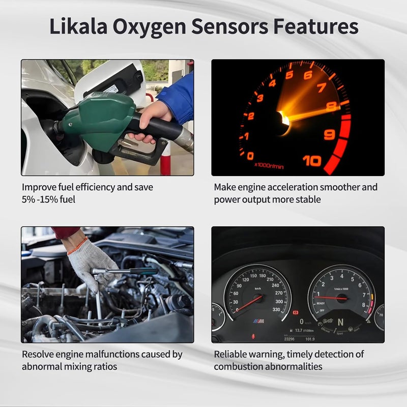 Likala O2 Oxygen Sensor Upstream for Hyundai Elantra and Kia Spectra 2003-2009 - Image 5