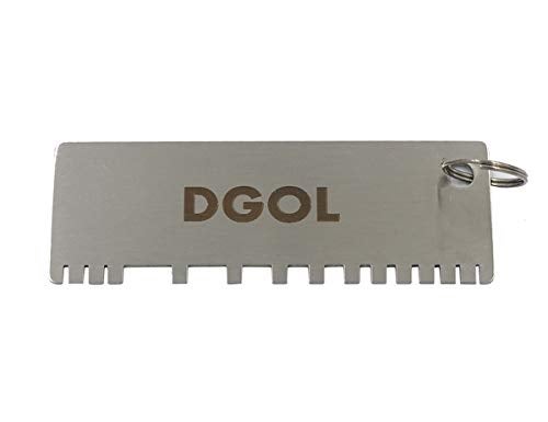 DGOL Stainless Steel Mini Portable Metal Sheet Thickness Gauge Material Wire Thickness Gage - Image 3